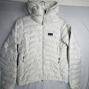 Patagonia Down jacket XS White Goose Down Puffer Jacket 84710 SP14
